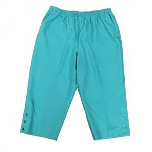 Alfred Dunner, 18, Teal, Classic Pants